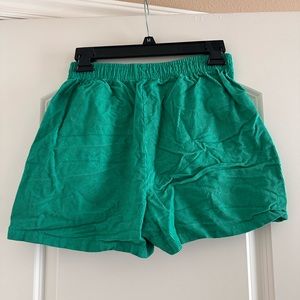 Corduroy shorts